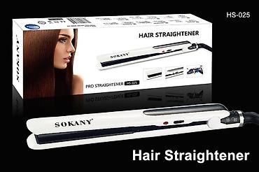 Утюжки для волос: Выпрямитель для волос Sokany HS-025 Кнопка питания для управления — 11