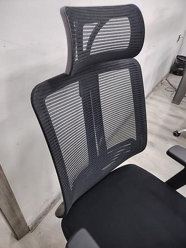 ofis kreslolar: Ofis üçün təkərli müdir kreslosu - Ergonomik dizayn: nəfəsalan mesh — 4