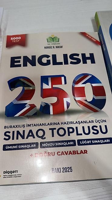 Тесты: ENGLISH 250 – buraxılış imtahanlarına hazırlaşanlar üçün sınaq — 1
