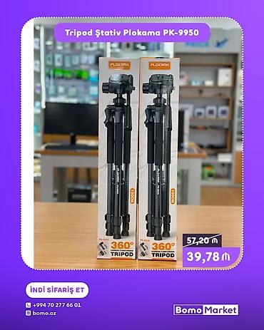 tripod kamera: Tripod Ştativ Plokama PK-9950 - 360° fırlanan başlıq: kamera və ya — 1