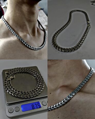 Серебряные цепочки: Ювелирные услуги 👨‍🏭⛓️ Изготовление Цепей и Браслетов ⛓️💎 Серебро — 11
