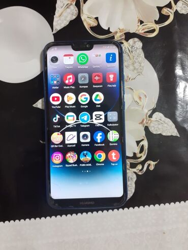 huawei mate 20 pro: Huawei Mate 20 Lite, 64 GB, rəng - Bənövşəyi, Barmaq izi