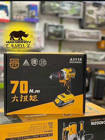 Шуруповерты: Шуруповерт бесщеточный оргинал100% LEIYA Артукул—А3118 💢ТОВАР — 9