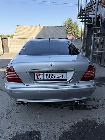 rexston khan: Mercedes-Benz S-Class: 2002 г., 3.2 л, Автомат, Седан — 4