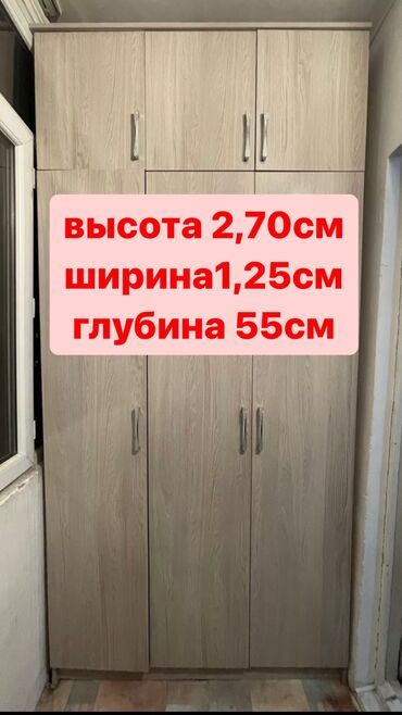 шкаф купе по индивидуальному заказу: Шкаф, Для одежды, Б/у