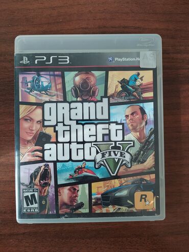 PS3 (Sony PlayStation 3): GTA5 Ps3 CD.
CD'lərdə cızıq yoxdur. 
Alınandan 1-2 dəfə oynanılıb