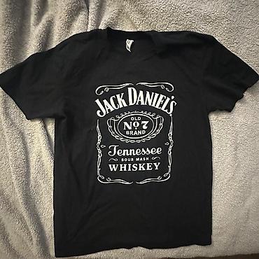 кожаная рубашка: Футболка с принтом Jack Daniel’s Old No.7. Размер:L 100%хлопок, го — 1