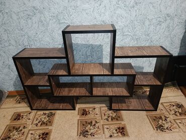 Ofis dəst mebeli: Ofis mebel dəsti – kompüter masası, dolab, iş masası, çay masası — 12