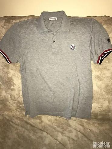gucci kacket: Original MONCLER majica L KAO NOVA ( siva ) 100% cotton Ramena 50cm — 1