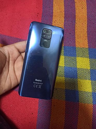iphone 13 pro korpus: Redmi Note 9, 64 GB, rəng - Mavi, Barmaq izi — 2