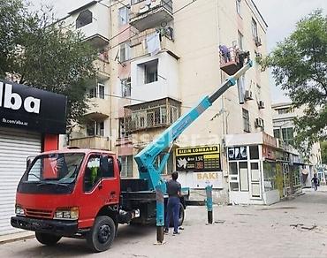 аренда батута: Avtokran səbəti ilə yüksəklikdə işlər üçün icarə/xidmət - Hidravlik — 1