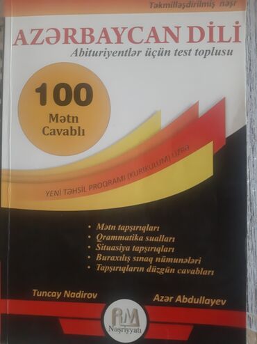 azerbaycan dili 111 metn pdf: Azərbaycan dili 100 mətn. RM Nəşriyyat. 2019