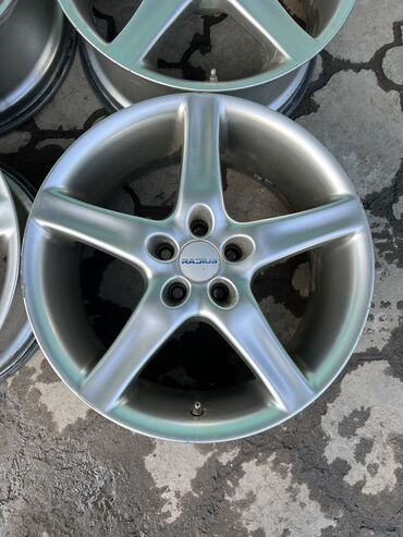 Диски: Литые Диски R 18 Комплект, отверстий - 5, Б/у — 5