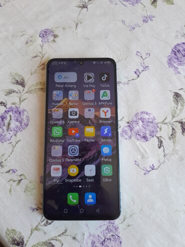 huawei honor 3c play: Huawei Nova Y90, 128 GB, rəng - Göy, Barmaq izi