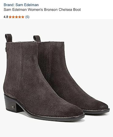 Ботинки и ботильоны: Ботинки, 35, Sam Edelman, Новый, цвет - Коричневый, Самовывоз — 1