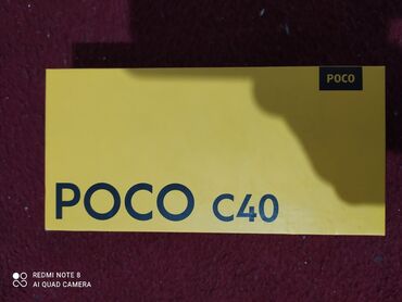 Другие аксессуары: Poco c40
32 гб
4000 сом
