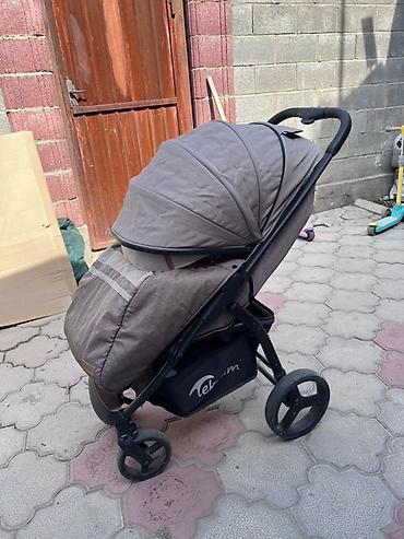 chicco 2 в 1: Коляска, цвет - Черный, Б/у, Самовывоз, Бесплатная доставка — 2