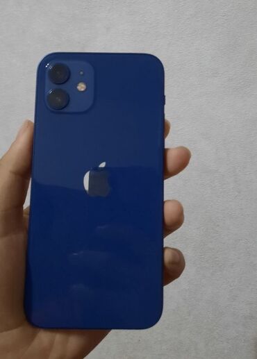 iphone 12 64 gb: IPhone 12, Б/у, 64 ГБ, Синий, 76 %