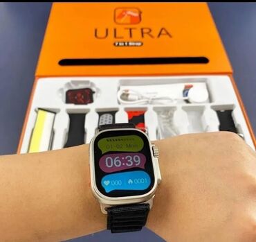 sandale sa otvorenom petom: Pametni sat smartwatch ultra 7 in 1 3600 din Podignite svoj životni