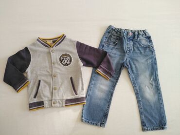 Kompleti: Zara, Komplet: Jakna, Farmerke, 92 — 4