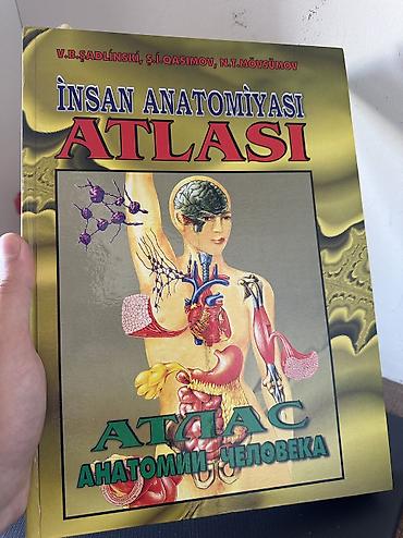 Atlaslar: Məhsul: “İnsan Anatomiyası Atlasi” kitabı Təsvir: - Müəlliflər: V.B — 1