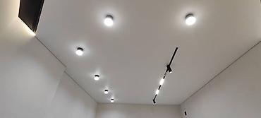 Натяжной потолок: Натяжной потолок Глянцевое, Матовое, 3D потолки Гарантия, Бесплатная консультация, Бесплатный замер — 14