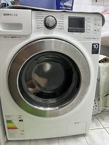 samsung was end: Paltaryuyan maşın Samsung, 8 kq, İşlənmiş, Avtomat, Qurutmasız, Ünvandan götürmə — 3