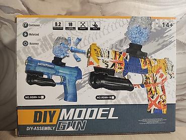 гидрогелевая: Электрический бластер DIY-Assembly (DIY Model Gun) для стрельбы — 1