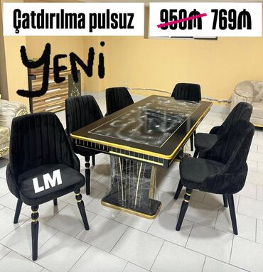 Perodua: Möhtəşəm masa dəsti👑 Yüksək keyfiyyətlə Qiymət : Masa :2x1 +6