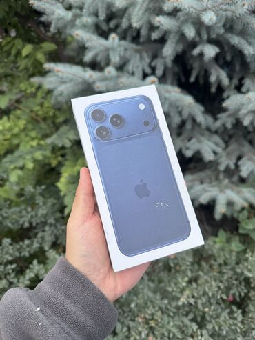 айфон 14 про макс копия цена: IPhone 17 Pro Max, Жаңы, 512 ГБ, Blue Titanium, Кулакчындар, Заряддоочу түзүлүш, Коргоочу айнек, Бөлүп төлөө менен, 100 %