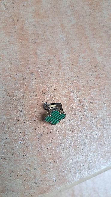 Сөйкөлөр: Серьга‑клипса с подвеской в форме четырехлистника Van Cleef & — 1