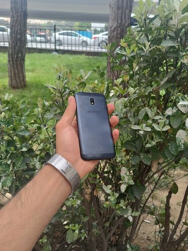 samsunq j3: Samsung Galaxy J3 2018, 16 GB, rəng - Qara, Düyməli, Face ID