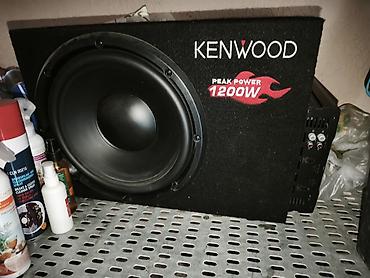 Kenwood avtomobil subwoofer sistemi - Subwoofer: Kenwood bass qutusu