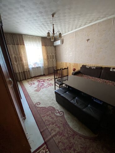 квартиры в районе ошского рынка: 1 комната, 42 м², Индивидуалка, 1 этаж, Косметический ремонт