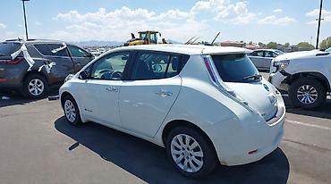 karavan almaq: 2013 Nissan Leaf Amerika Auksionundan alınmış zavod Sol Ruldur — 7