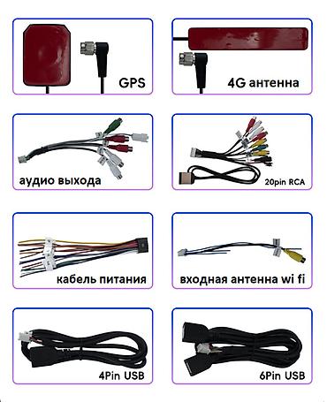 Магнитолы: Новый, 2-DIN, 9 ", Android (встроенная ОС), Apple Carplay, Android Auto, 6 ГБ ОЗУ, 128 Гб ПЗУ — 8