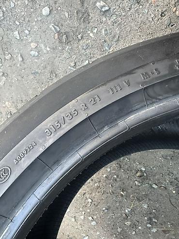 continental: Шины 315 / 35 / R 21, Всесезонная, Б/у, Пара, Внедорожные (АТ/МТ), Франция, Continental — 4