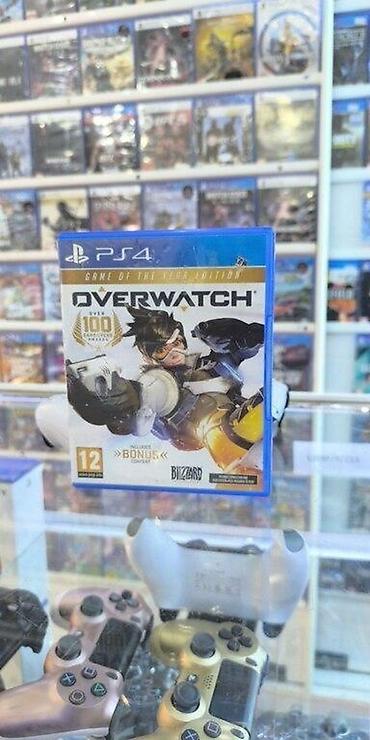 PS4 üçün "Overwatch" oyun diski Overwatch PS4 oyunu 🗺️🗺️🗺️ Mərkəzi — 1