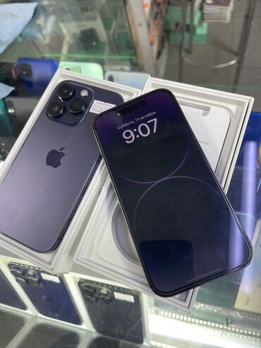 китайский айфон цена бишкек: IPhone 14 Pro, Жаңы, 256 ГБ, Deep Purple, Куту