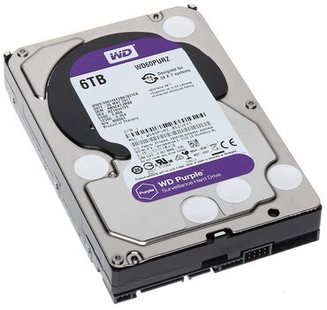 Masaüstü kompüterlər və iş stansiyaları: Daxili Sərt disk (HDD) Western Digital (WD), 4 TB, 3.5"