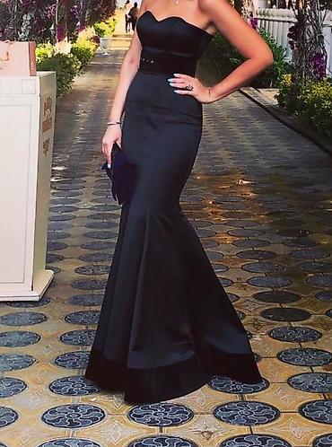 cone korse: Qara rəngli gecə/libas – balıq kəsimi - Model: korsetli, strapless — 3