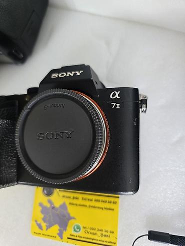 sony zv e10 ii: Sony Alpha 7 II FullFream. Kamera E-mount sistemlidir və dəyişən — 3