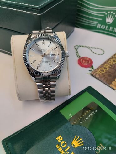 Qol saatları: Yeni, Qol saatı, Rolex, rəng - Qara — 5