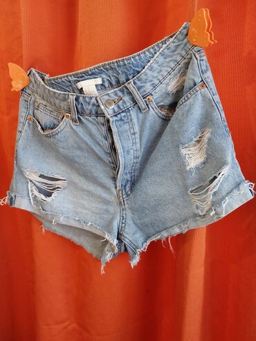 джинсы mavi: Повседневные шорты, Джинс, Короткая модель, L (EU 40)