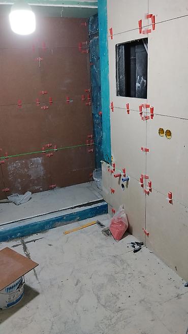 Укладка плитки: Гидроизоляционные работы, Укладка плитки на пол, Подготовка стен для укладки | Керамическая плитка, Керамогранитая плитка, Мозаичная плитка | Вертикальная укладка, Диагональная укладка, Горизонтальная укладка Больше 6 лет опыта — 14