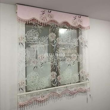 Rulon ştorlar: Zebra və jalüz pərdələr – dekorativ və funksional seçimlər - Model — 1