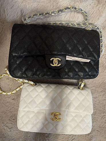 chanel mindjuse: Chanel çantalar, ikisi de yenidir, qara 40 azn balaca 35 azn, ikisini — 1