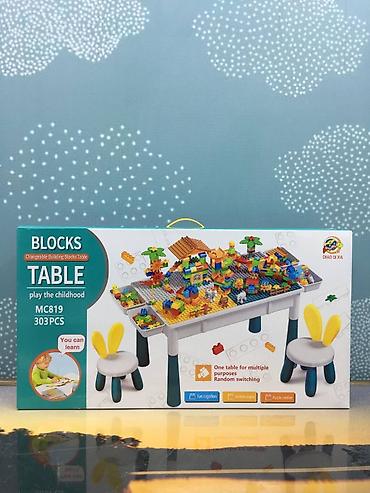 Oyuncaqlar: 🧩 CHAO QI XIA Blocks Table Konstruktoru – 303 detal Uşaqlar üçün — 1