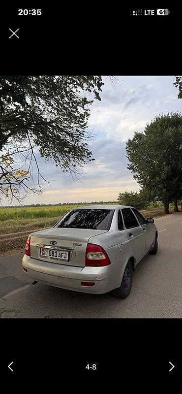ВАЗ (ЛАДА): ВАЗ (ЛАДА) Priora: 2007 г., Кол менен иштөөчү, Бензин, Седан — 4