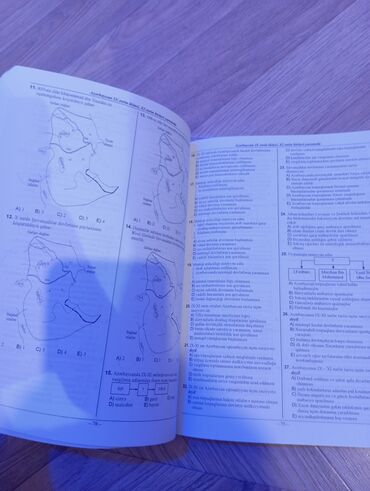 Kitablar, jurnallar, CD, DVD: Tarix DİM test toplusu Qrup dəyişdirildiyi üçün satılır.Oz qiyməti 6